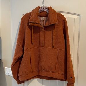 Calia 1/4 zip with front pocket